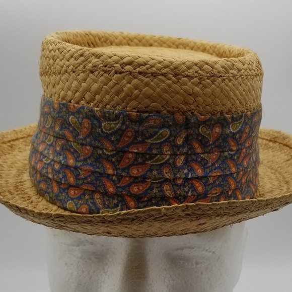 Dorfman Pacific Vintage Raffia Straw 